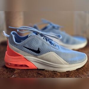 Nike Air Max Motion 2 AluminumLava Running Shoes, 7.5